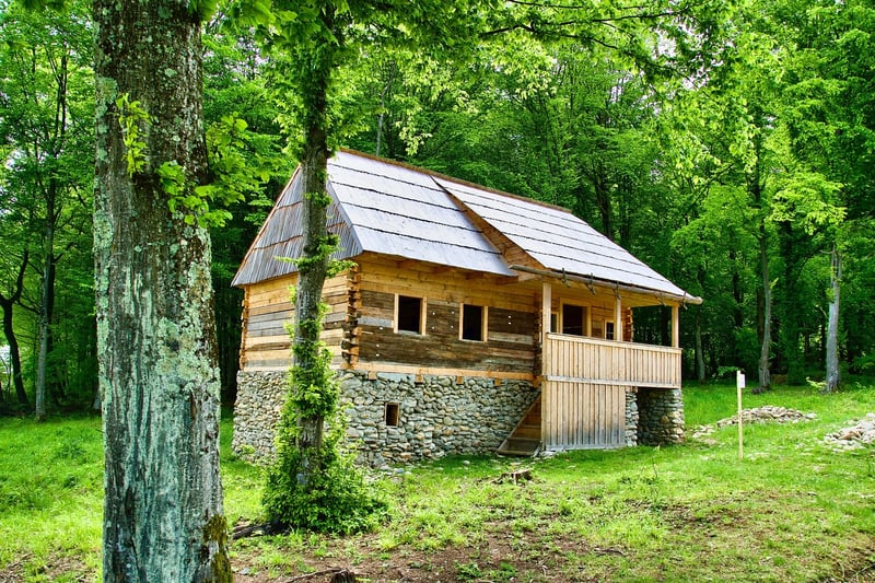 Wooden Cabin Retreat
